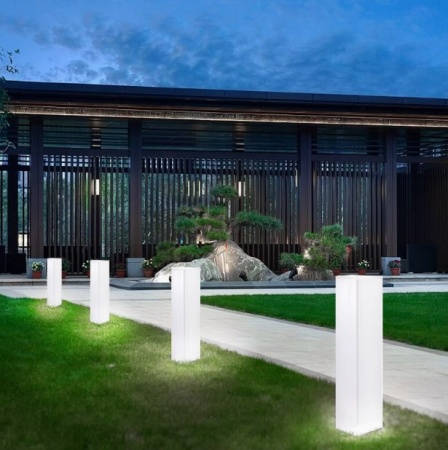 Светильник Колонна 30х20 питание от сети 220В, RGB
